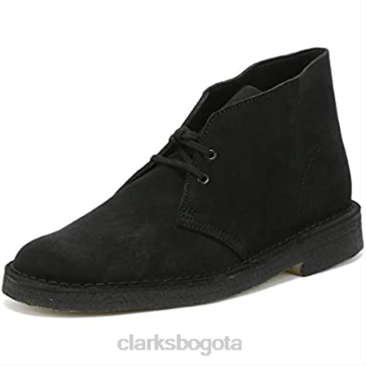 Clarks 0DX8L250 botas clarks desert hombre gamuza negra hombres