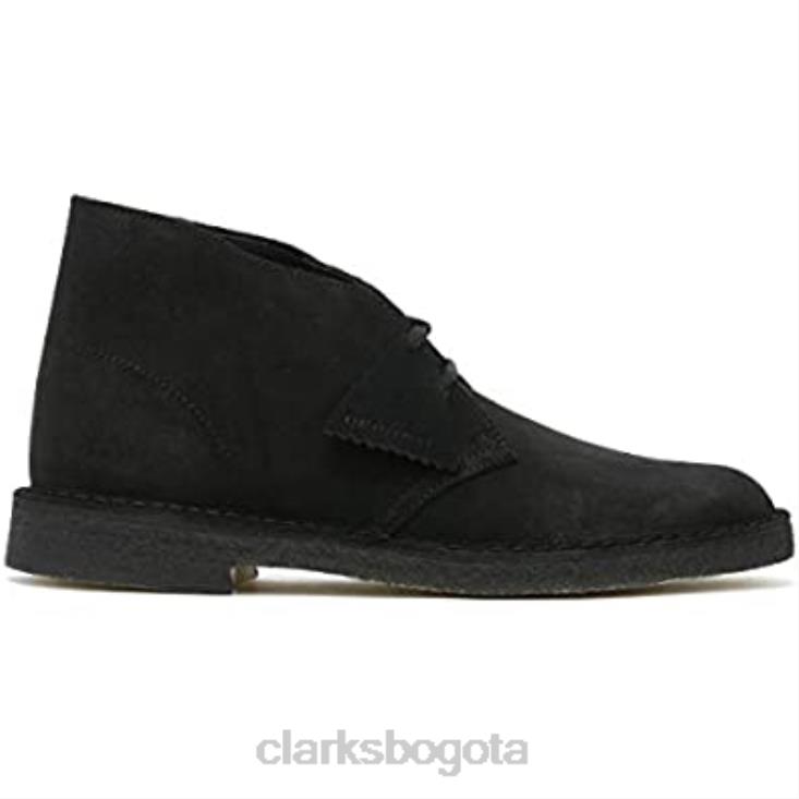Clarks 0DX8L250 botas clarks desert hombre gamuza negra hombres