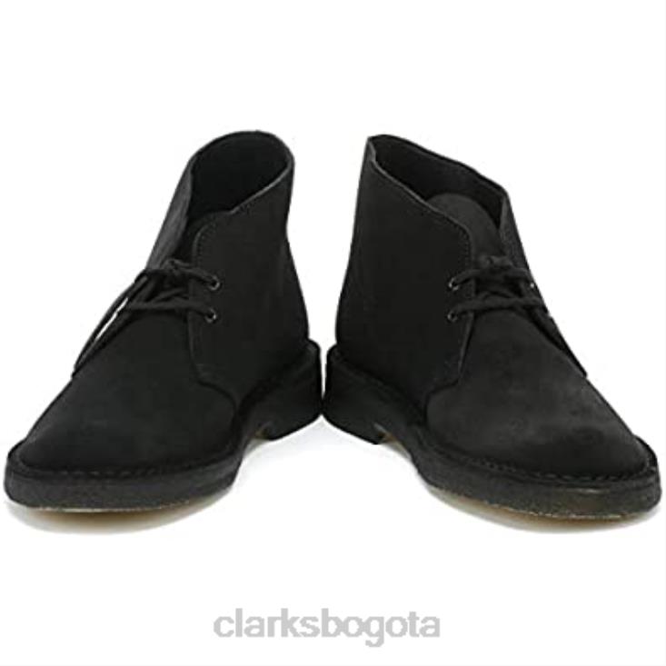 Clarks 0DX8L250 botas clarks desert hombre gamuza negra hombres