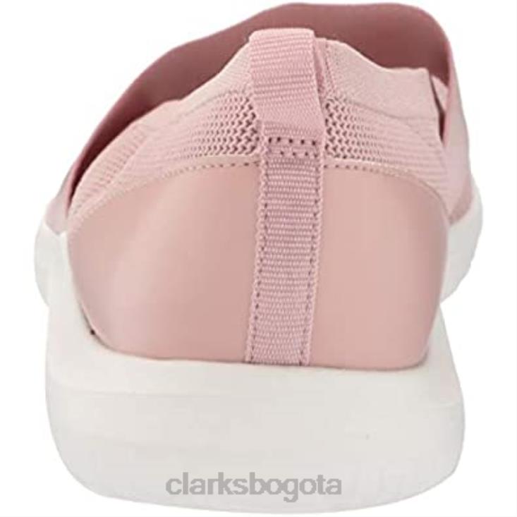 Clarks 0DX8L2501 Zapatilla clarks nova sol para mujer de punto rosa polvoriento mujer