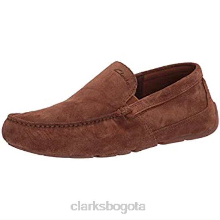 Clarks 0DX8L2508 Mocasines estilo Markman Pladriving de gamuza cola para hombre clarks hombres gamuza cola
