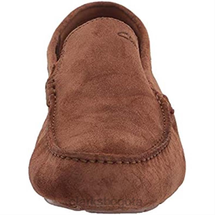 Clarks 0DX8L2508 Mocasines estilo Markman Pladriving de gamuza cola para hombre clarks hombres gamuza cola
