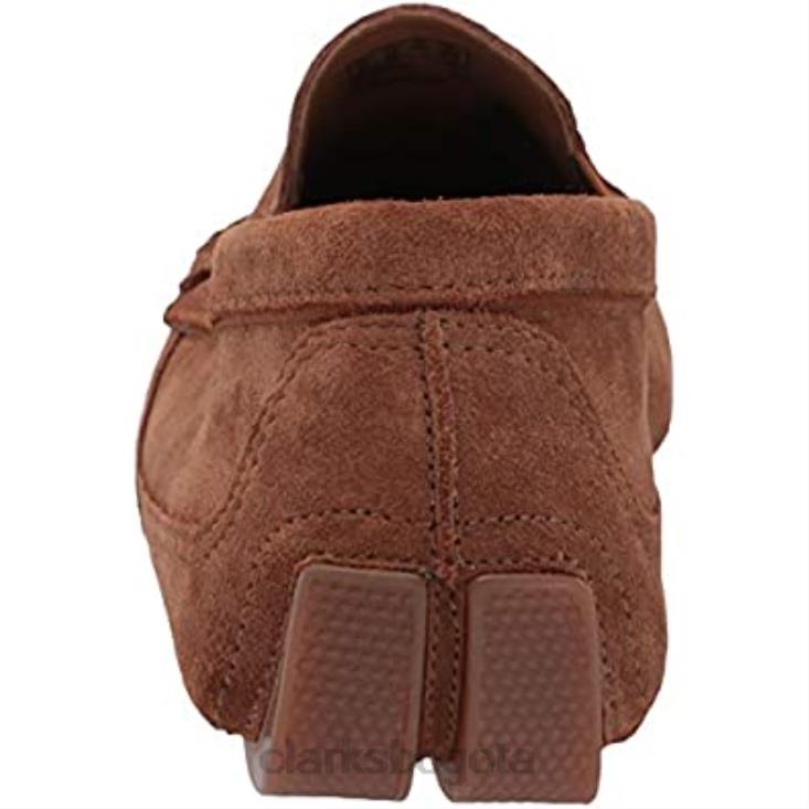 Clarks 0DX8L2508 Mocasines estilo Markman Pladriving de gamuza cola para hombre clarks hombres gamuza cola