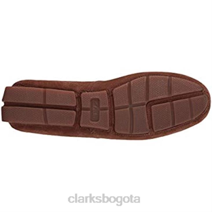 Clarks 0DX8L2508 Mocasines estilo Markman Pladriving de gamuza cola para hombre clarks hombres gamuza cola