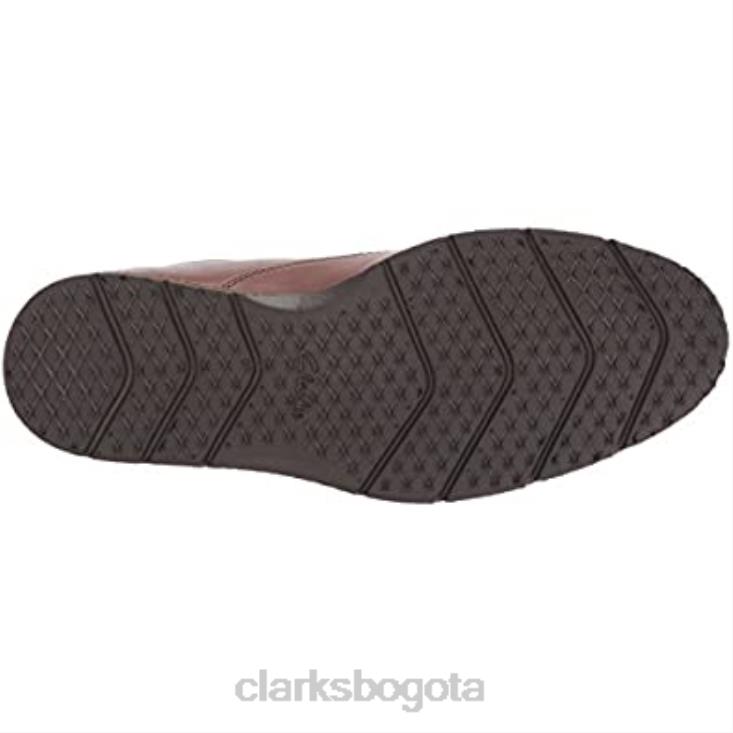 Clarks 0DX8L2509 bota chukka media folcroft para hombre clarks dark tan hombres bronceado oscuro