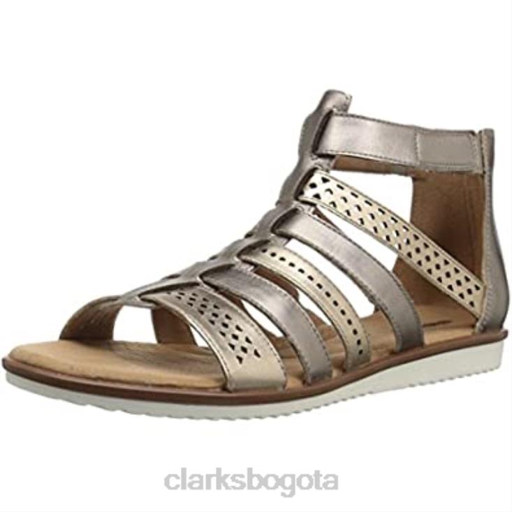 Clarks 0DX8L2513 Clarks Kele Lotus plataforma para mujer mujer