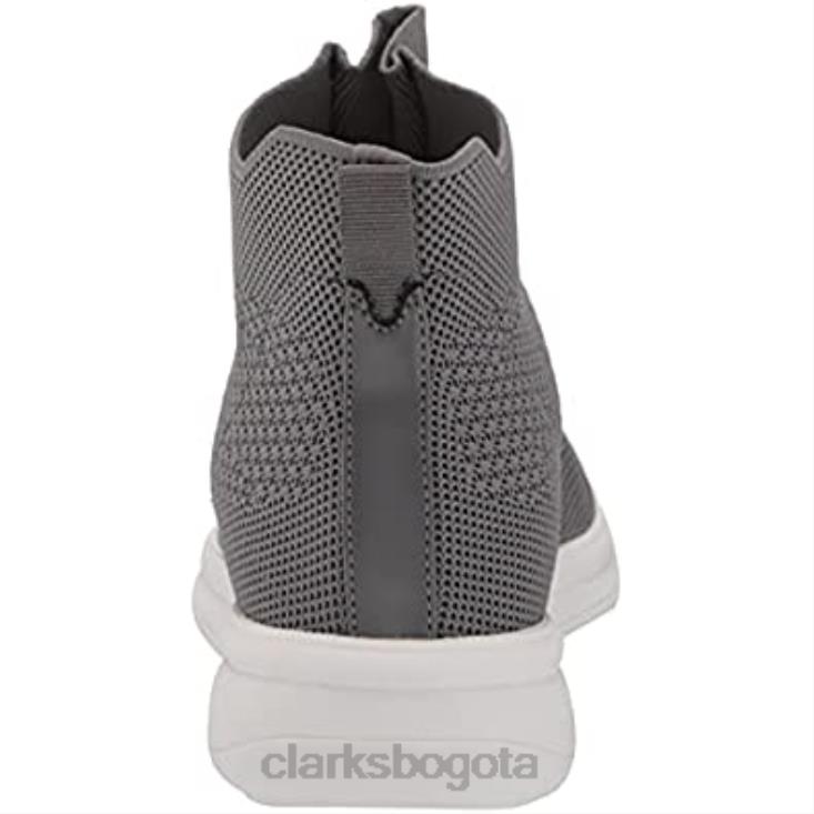 Clarks 0DX8L2515 Botas chukka medias ezera de punto gris oscuro de Clarks para mujer mujer punto gris oscuro