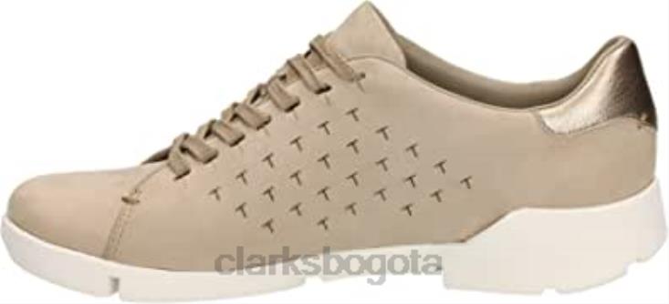Clarks 0DX8L2517 zapatillas tri abby mujer beige clarks beige mujer