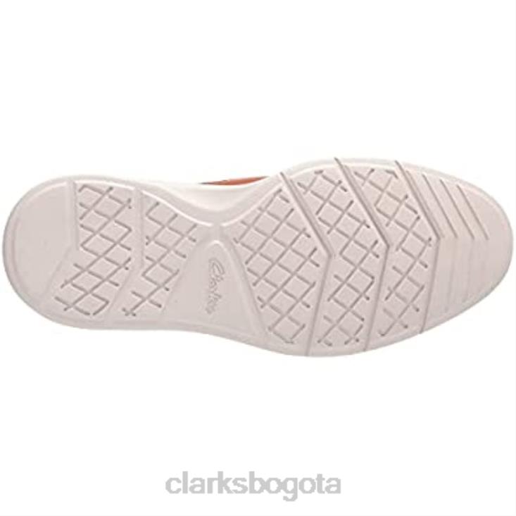 Clarks 0DX8L2534 Clarks Dennet Low Oxford de cuero color canela oscuro para hombre hombres cuero bronceado oscuro