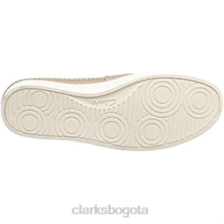 Clarks 0DX8L2540 kessell artesanía zapatos de cuero arena clarks unisexo