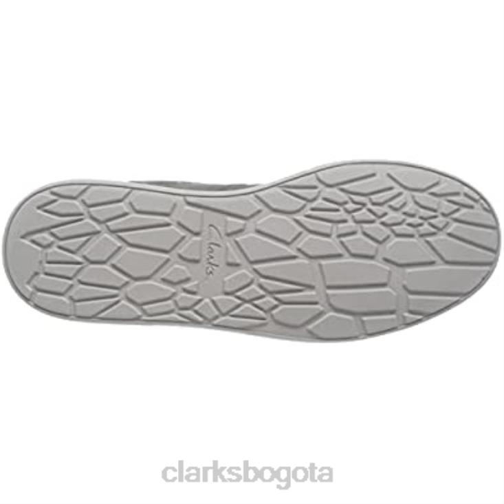 Clarks 0DX8L2542 zapatilla baja cantal hombre oliva combi clarks hombres combinación de oliva