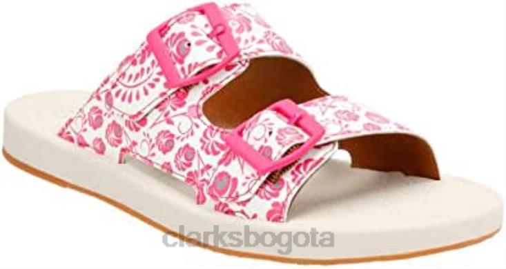 Clarks 0DX8L255 paylor myra slide mujer clarks fucsia sintetico mujer fucsia sintético