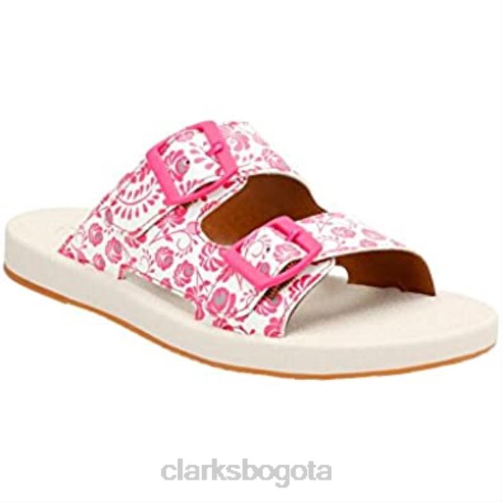 Clarks 0DX8L255 paylor myra slide mujer clarks fucsia sintetico mujer fucsia sintético