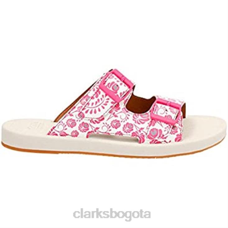 Clarks 0DX8L255 paylor myra slide mujer clarks fucsia sintetico mujer fucsia sintético
