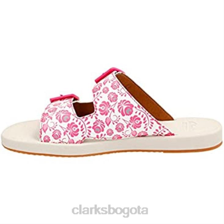 Clarks 0DX8L255 paylor myra slide mujer clarks fucsia sintetico mujer fucsia sintético