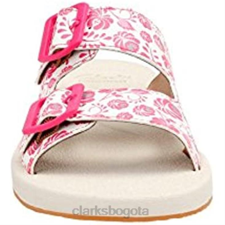 Clarks 0DX8L255 paylor myra slide mujer clarks fucsia sintetico mujer fucsia sintético