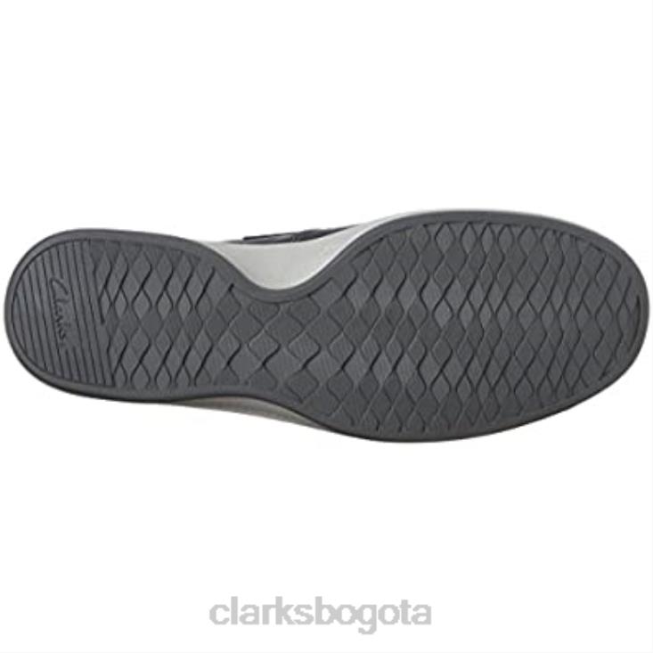 Clarks 0DX8L2567 Clarks Oxford estilo Fallston para hombre en color azul hombres