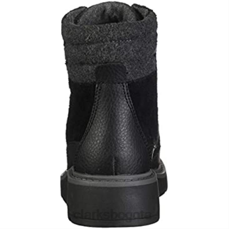 Clarks 0DX8L2568 Botín clarks ivery jet negro para mujer mujer