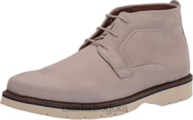 Clarks 0DX8L2570 Botín clarks bayhill mid tobillo para hombre nobuck piedra hombres nubuck de piedra