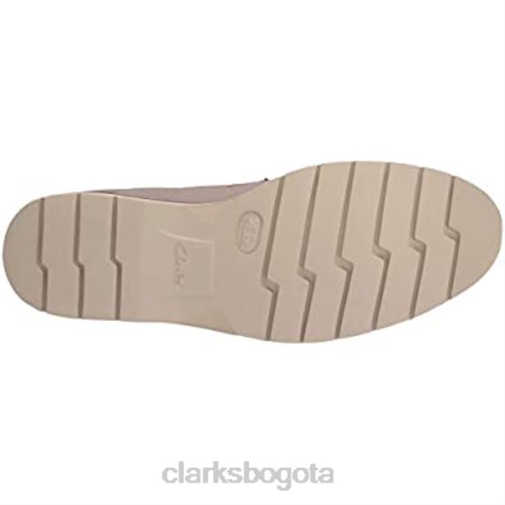 Clarks 0DX8L2570 Botín clarks bayhill mid tobillo para hombre nobuck piedra hombres nubuck de piedra