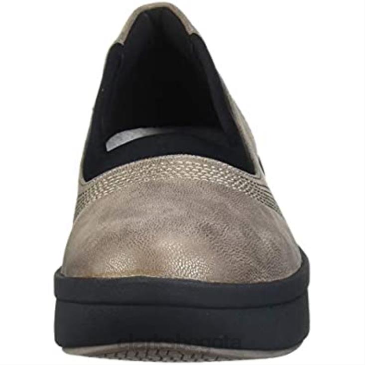 Clarks 0DX8L2573 paso de mujer plataforma rose sky clarks peltre textil mujer textil de peltre