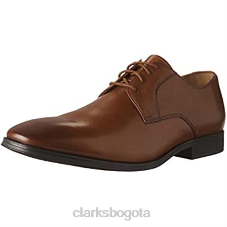 Clarks 0DX8L2575 clarks gilman lace oxford para hombre de cuero tostado oscuro hombres cuero bronceado oscuro