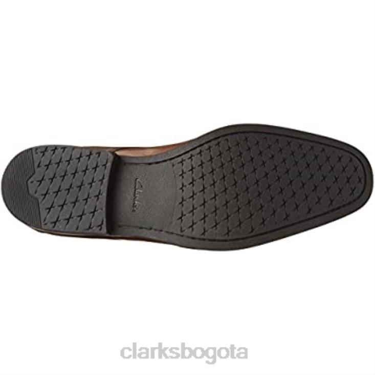 Clarks 0DX8L2575 clarks gilman lace oxford para hombre de cuero tostado oscuro hombres cuero bronceado oscuro