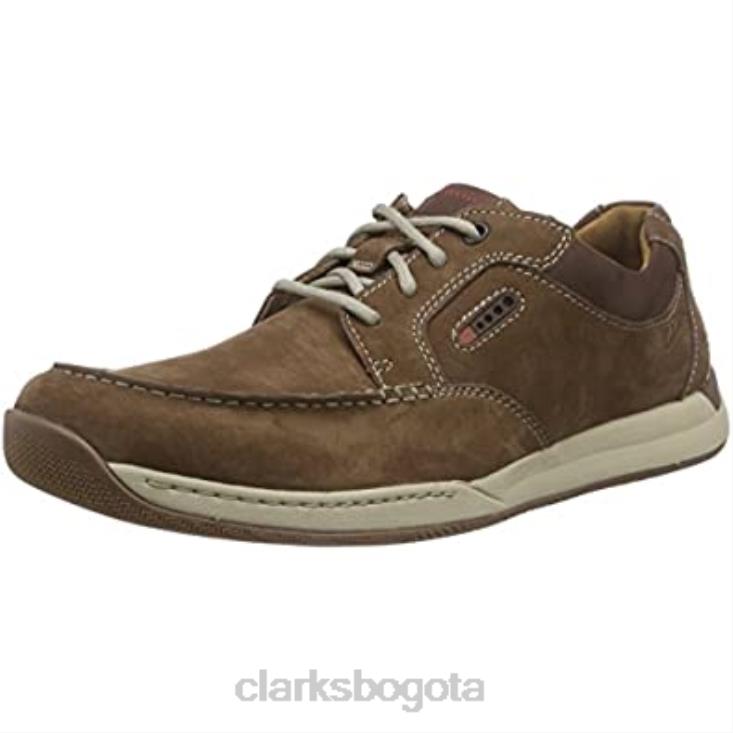 Clarks 0DX8L2576 marrón marrón tumb clarks javery time derby masculino hombres tumba marrón marrón