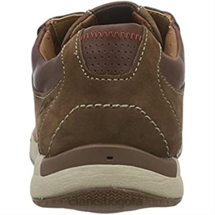Clarks 0DX8L2576 marrón marrón tumb clarks javery time derby masculino hombres tumba marrón marrón
