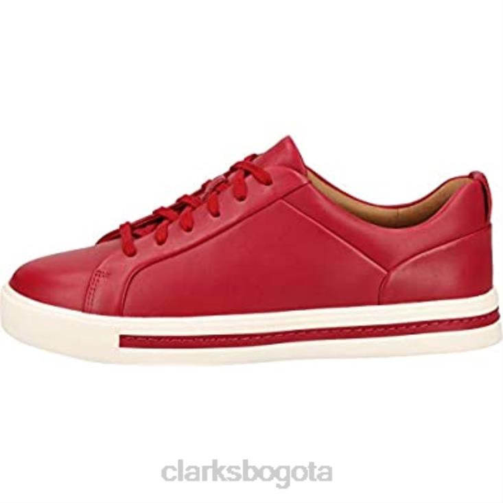 Clarks 0DX8L2589 sharon maui zapato rojo con cordones para mujer clarks rojos mujer