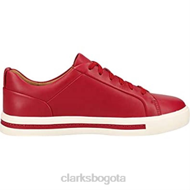 Clarks 0DX8L2589 sharon maui zapato rojo con cordones para mujer clarks rojos mujer