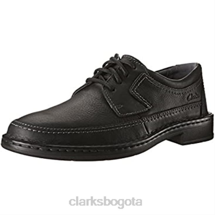 Clarks 0DX8L2607 Kyros Edge vestido casual de cuero marrón para hombre con cordones zapatos Oxford Clarks Brown hombres marrón