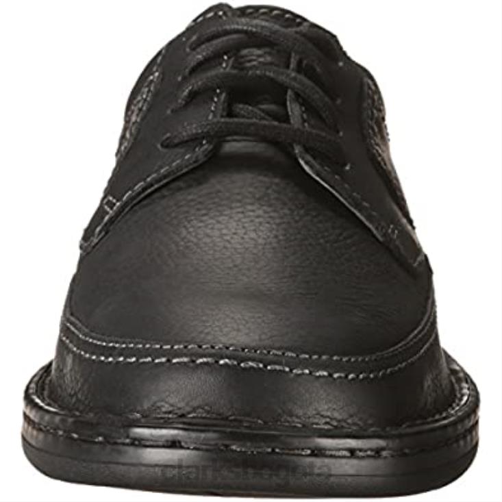 Clarks 0DX8L2607 Kyros Edge vestido casual de cuero marrón para hombre con cordones zapatos Oxford Clarks Brown hombres marrón