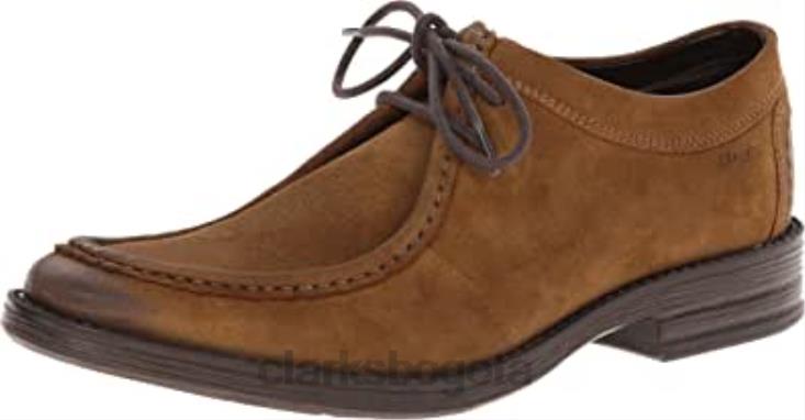 Clarks 0DX8L2608 clarks cuero tostado hombre delsrise hombres cuero marrón