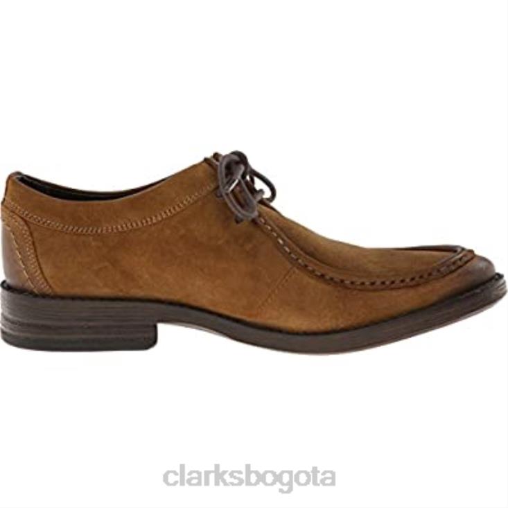 Clarks 0DX8L2608 clarks cuero tostado hombre delsrise hombres cuero marrón
