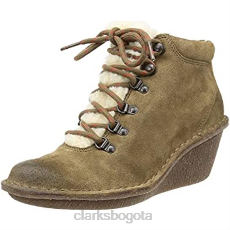 Clarks 0DX8L2611 Clarks Marsden Grace zapatos planos con cordones para mujer mujer