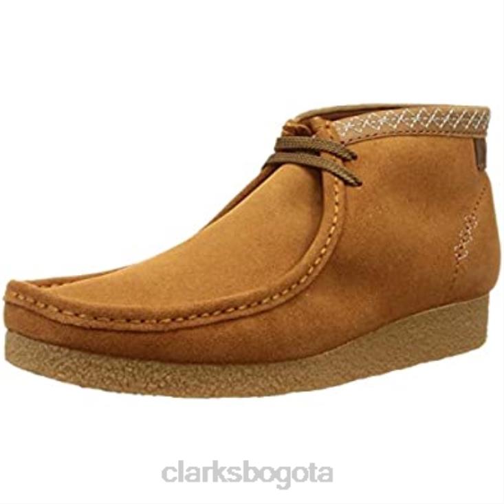 Clarks 0DX8L2613 botas wallabee shacre para hombre moda clarks tan hombres broncearse
