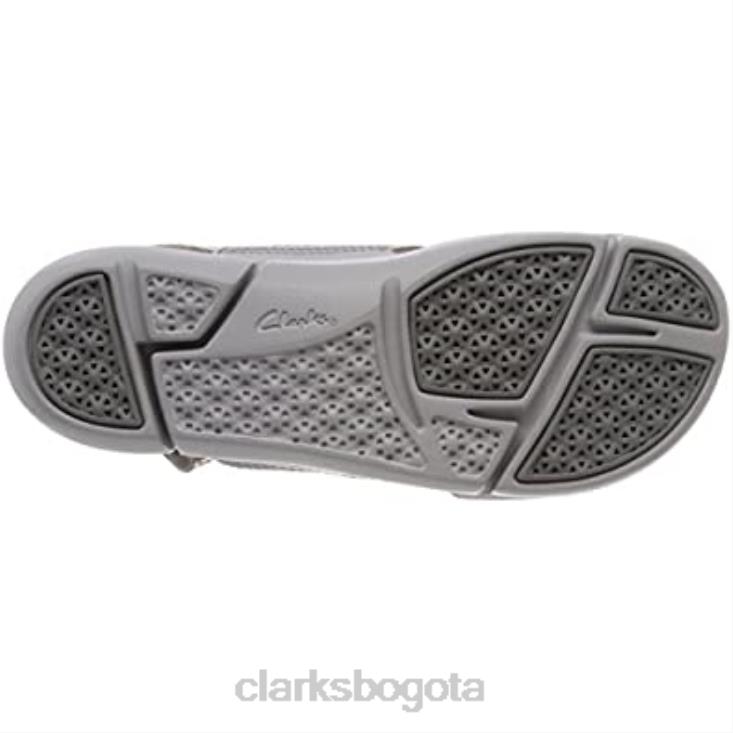 Clarks 0DX8L2618 Sandalias Clarks Tri Chloe para mujer con tira trasera en plateado metalizado mujer plata metalizada