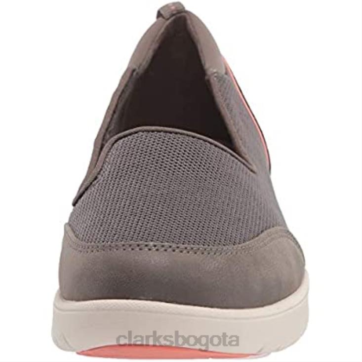 Clarks 0DX8L2619 Zapatilla clarks adella blush de piedra textil para mujer mujer textil de piedra