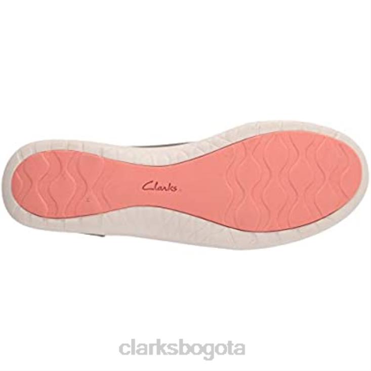 Clarks 0DX8L2619 Zapatilla clarks adella blush de piedra textil para mujer mujer textil de piedra