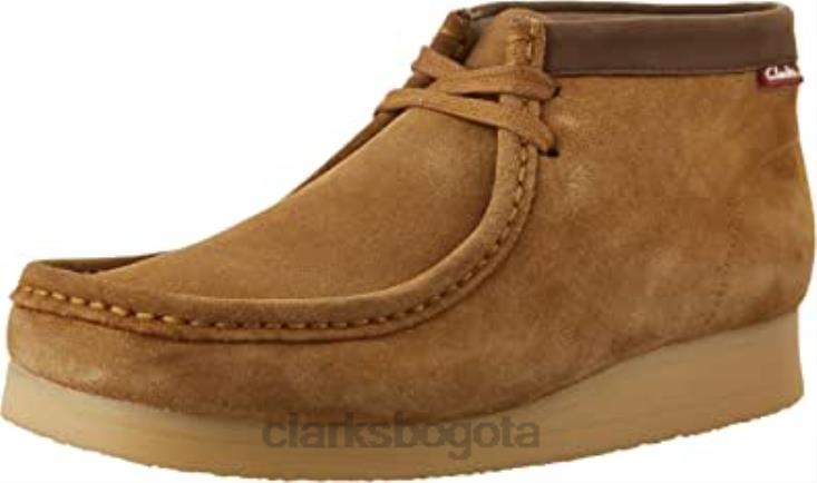 Clarks 0DX8L2627 botas chukka stinson hi de trigo clarks para hombre hombres trigo