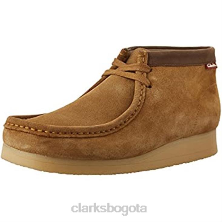 Clarks 0DX8L2627 botas chukka stinson hi de trigo clarks para hombre hombres trigo