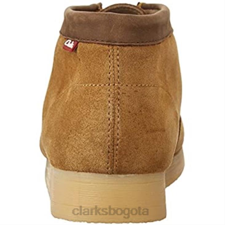 Clarks 0DX8L2627 botas chukka stinson hi de trigo clarks para hombre hombres trigo