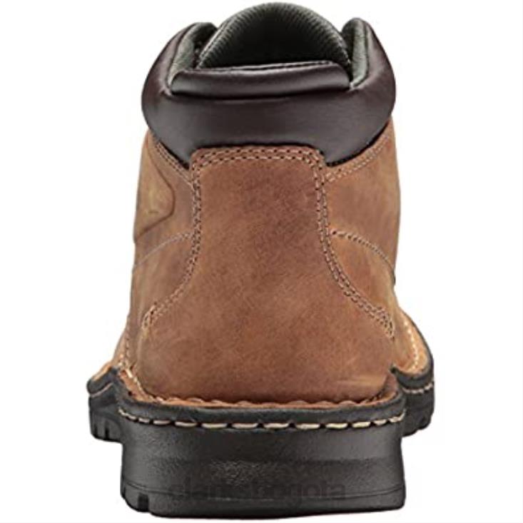 Clarks 0DX8L2633 clarks cuero tostado hombre vanek rise vanek rise hombres cuero marrón