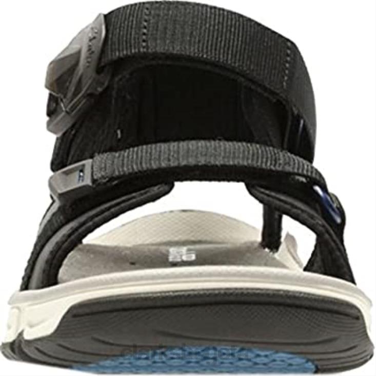 Clarks 0DX8L2642 sandalias clarks explore part para hombre negro hombres negro
