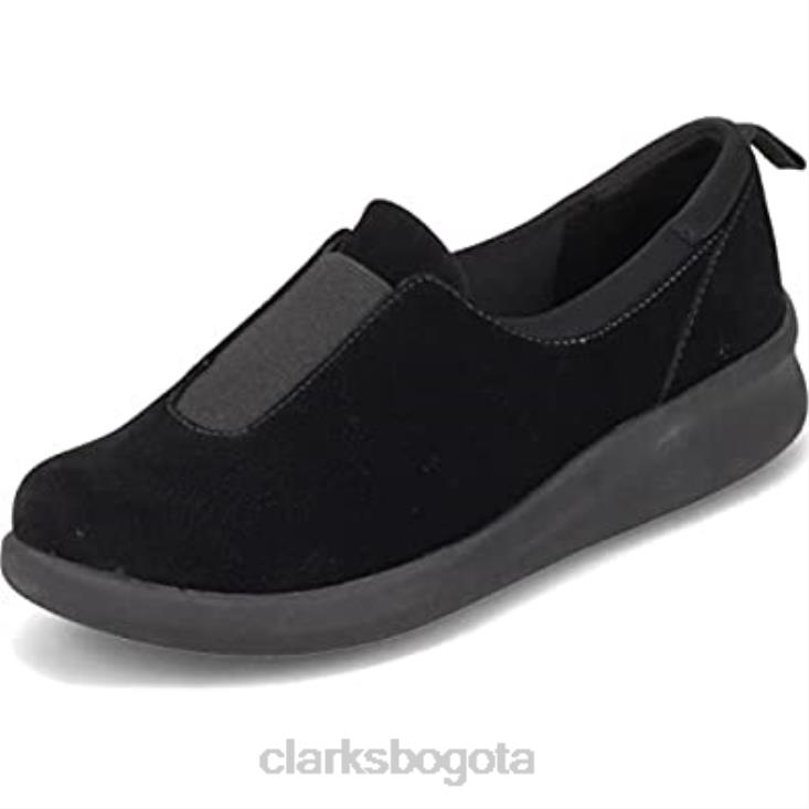 Clarks 0DX8L2644 mocasines clarks sillian 20 Hope negros para mujer mujer negro