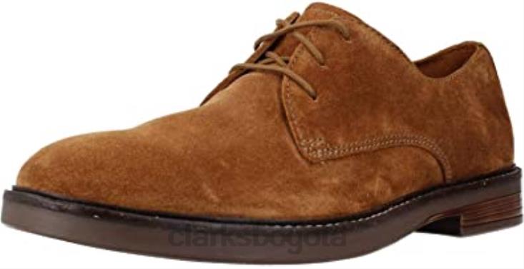Clarks 0DX8L2647 derbys clarks paulson pla para hombre ante marrón tostado ante tostado hombres ante marrón ante ante tostado