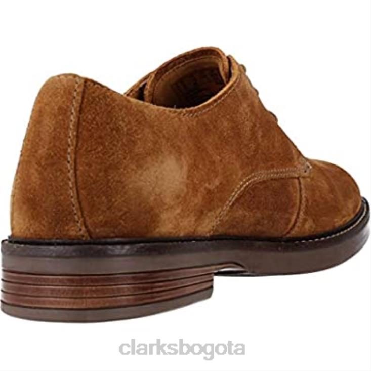 Clarks 0DX8L2647 derbys clarks paulson pla para hombre ante marrón tostado ante tostado hombres ante marrón ante ante tostado