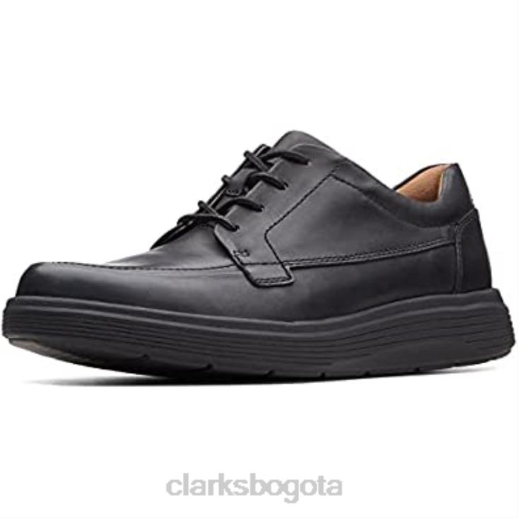 Clarks 0DX8L2652 zapatos derbys un abode easy de cuero negro para hombre clarks hombres cuero negro