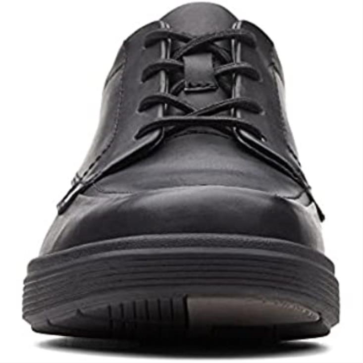 Clarks 0DX8L2652 zapatos derbys un abode easy de cuero negro para hombre clarks hombres cuero negro